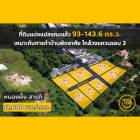 ที่ดินถมแล้ว 93-143.6 ตร.ว.หนองผึ้ง ไผ่0626046651