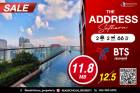 ขาย คอนโด The Address สาทร 66ตรม. 2ห้องนอน ชั้นสูง ทิศตะวันออก ห้องใหม่ วิวสระและวิวตึก ใกล้ BTS เซนหลุยส์ ถูกกว่าราคาตลาด 11.8ล้านเท่านั้น