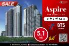 ขาย คอนโด Aspire สุขุมวิท 48 54ตรม. ด่วน!! นานๆหลุดมา 2ห้องนอน แต่งน่ารักมาก ทิศใต้ วิวไม่บล๊อค All-inเพียง5.1ล้านเท่านั้น พร้อมจบ คุ้มมาก