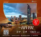 ขาย คอนโด The River Condominium 3ห้องนอน ชั้นสูงมาก ห้องพร้อมเข้าอยู่ ใกล้ห้างสรรพสินค้าชื่อดัง BTS กรุงธนบุรี เดินทางสะดวกสุดๆ