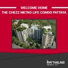 The Chezz metro Life condoขนาด38ตรม1นอนใกล้ตลาดโลตัส