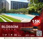 Blossom Condo@Sathorn-Charoenrat ห้อง Layout ดี ตกแต่งสวยสไตล์ Modern เฟอร์นิเจอร์ครบพร้อมเข้าอยู่ ใจกลางเมืองสาทร เดินทางสะดวกสบาย