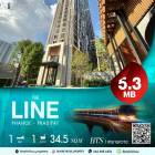 The Line พหลฯ – ประดิพัทธ์ ห้องนี้แต่งแบบ โมเดิล ลักชัวลี้มากๆๆ ราคาถูก ที่สุดในตลาดแล้ว สิ่งอำนวยความสะดวกครบ BTS สะพานควาย เดินทางสะดวก