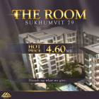 ขาย The room sukhumvit 79 สองห้องนอนขนาดใหญ่ตกแต่งสวย พร้อมย้ายเข้าอยู่ ใกล้ BTS อ่อนนุช