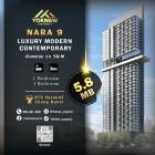 ขายคอนโด Nara 9 หรูสไตล์ Luxury Modern Contemporary ห้องขายพร้อมผู้เช่า  ปล่อยเช่าได้เรื่อยๆ  ราคาต่ำกว่าตลาด