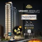 ขายห้องสองนอนใหญ่ ตำแหน่งห้องมุม Layoutสวย คอนโด Urbano Absolute  ใกล้ BTS กรุงธนบุรี