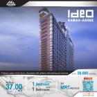 พร้อมให้เช่า คอนโด Ideo Rama9–Asoke ห้องตกแต่งพร้อมย้ายเข้า Size 37 SQ.M  ราคาดี ห้องเหลือน้อย