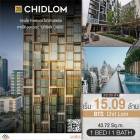 ขายคอนโด 28 Chidlom ราคาสุดพิเศษ1 BED ห้องตกแต่งสวยเฟอร์นิเจอร์ครบพร้อมให้เช่า