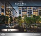 ว่างให้เช่าคอนโด THE RESERVE 61 HIDEAWAY ห้องนอนใหญ่ ตกแต่งสวยพร้อมย้ายเข้าอยู่