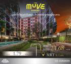 ขายThe Muve Bangna ห้องสวย เฟอร์จัดเต็ม ใกล้ Mega บางนา