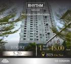 ขายRhythm Sukhumvit 50 ห้องสวยตกแต่งครบ ชั้นสูง วิวแม่น้ำ  ใกล้ BTS อ่อนนุช