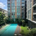 Condo Chambers Chaan2 Bedroom ห้องวิวสระว่ายน้ำ เฟอร์นิเจอร์ครบครัน