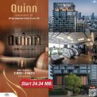 ขาย Quinn Sukhumvit 101 ห้อง Type Sky Duplex โดดเด่นที่เพดานสูงถึง 6 เมตร ตกแต่งจัดเต็ม มีอ่างอาบน้ำ