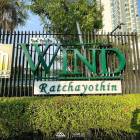 ขายคอนโด wind ratchayothin ห้องบิ้วอินใหม่ ขนาด 55 ตร.ม. วิวตึกช้างสวยๆ