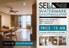 ขายพร้อมผู้เช่า คอนโด Watermark Chaophraya River 94 ตรม. ชั้น 12A ตึก B โทร. 0979.656.989 เจ้าของขายเอง pet-friendly เลี้ยงน้องหมาน้องแมวขนาดเล็กได้