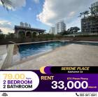  Condo Serene Place Sukhumvit 24 2 ห้องนอน 2 ห้องน้ำ  ห้องรีโนเวทใหม่ ตกแต่งพร้อมเข้าอยู่