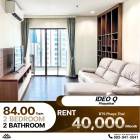 เช่าราคาดี✨Condo Ideo Q Phayathai ห้องรีโนเวทใหม่ ขนาด 84 ตร.ม.  เฟอร์นิเจอร์ใหม่ พร้อมให้เข้าอยู่คนแรก