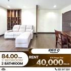 เช่าราคาดี Condo Ideo Q Phayathai ห้องรีโนเวทใหม่ 2 ห้องนอน 2 ห้องนอน ขนาด 84 ตร.ม.