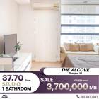 ขายพร้อมผู้เช่า Condo The Alcove ทองหล่อ 10✨ ห้องสตูดิโอ ห้องนั่งเล่นกว้างขวาง ขนาด 37.7  ตร.ม.